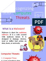 Recognize Computer Threats