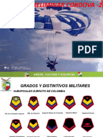 Grados Ejercito-Armada-fuerza Aerea-Ponal Cordoba - 2