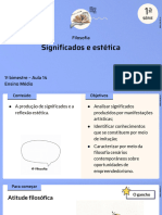 Aula 14 - Significados e Estética