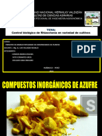 Compuestos Inorganicos Azufre