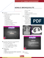 Pediatria Pneumonia e Bronquiolite