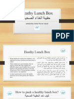 Heathy Lunch Box Guide For Parents