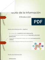 1 - Teoría de Información - Introducción