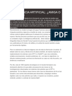 Columna de Opinión - IA