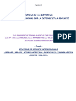 A Remplir - Projet de STRATEGIE de SECURTE INTERREGIONALE Matrice Suite 1er FIDS A REMPLIR Par Equipe MININTER Avant 23 Fév 2024