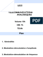 Télécommunications Analogiques - DIC2