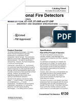 Conventional Fire Detectors: Listed FM Approved