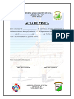 ACTA DE VICITA 2020