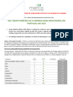 Presse Release Merco Esg Portugal 2023