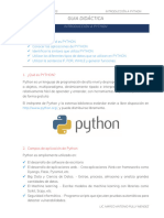 1 - PYTHON Introducción