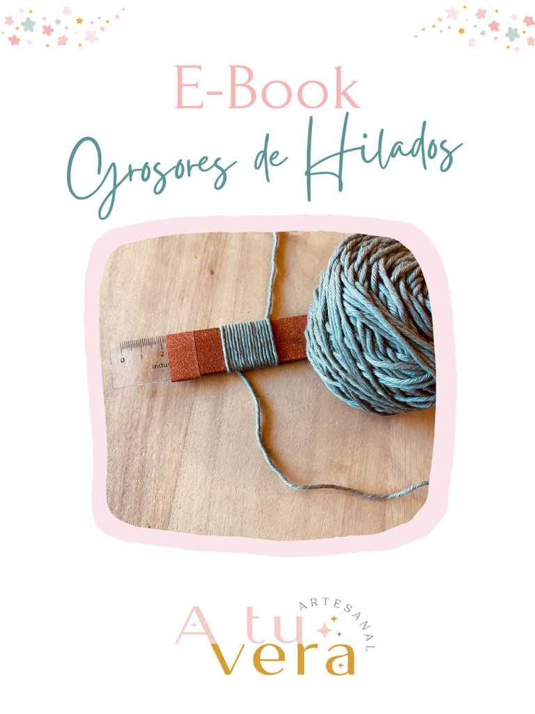 Clasificación de Grosores de Hilados | PDF | Tejer | Textiles