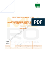 PROC-017  PTS  Desinstalación e instalación de hojalatería, cubiertas y estructuras