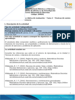 Guia de Actividades y Rúbrica de Evaluación - Unidad 2 - Tarea 2