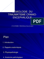 Semiologie Du Traumatisme Cranio-Encephalique: CT DR KITEMBO FERUZI Marius Neurochirurgien