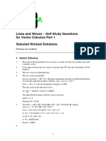 2 Solutions Vector - Calculus 1-2021