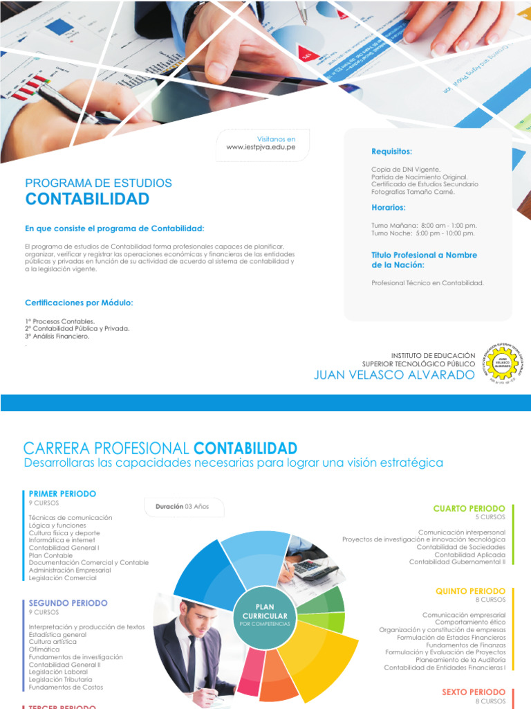 Contabilidad: Programa de Estudios | Descargar gratis PDF ...