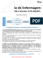 Lei Do Exercício Profissional de Enfermagem