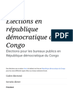 Élections en République Démocratique Du Congo - Wikipédia