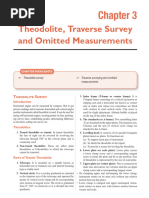 Theodolite, Traverse and Omitted Measurements