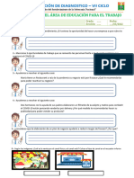 Evaluación Diagnostica Vii Ciclo - Ed. Trabajo 2022