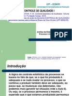Cap 8 - Análise Da Estabilidade Capacidade Do Processo e Inspeção Da Qualidade