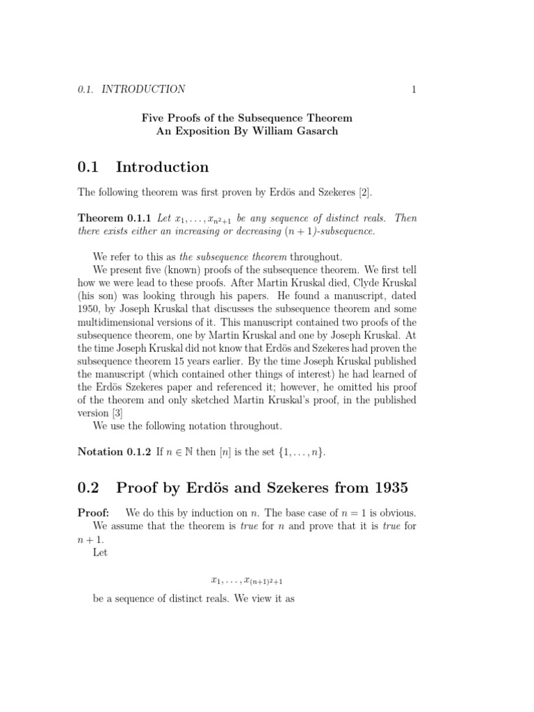 Subseq 4 Proofs Pdf Mathematical Proof Theorem