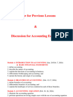 Accounting 1 Discussion Activities For Accounting Equation March 11 2024 2
