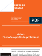 Aula 1 Filosofia A Partir de Problemas