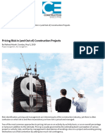 ATIYEH, Walead - Pricing Risk in and Out of Construction Projects