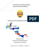 Ensayo 60 Anos de Integracion Centroamer