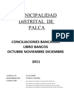 Conciliación Bancaria Julio 2020 Al Mayo 2021