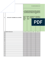 Lista de Cotejo Ev. Diagnostica