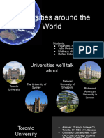 University Around The World