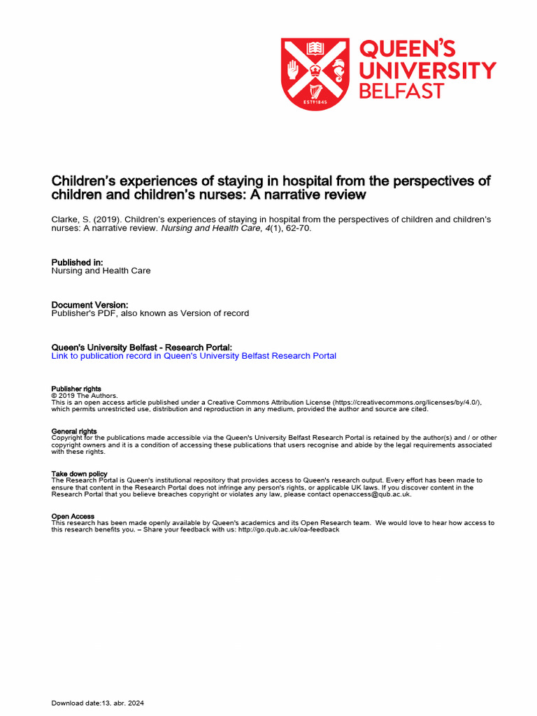 Narrative REview | PDF | Nursing | Methodology