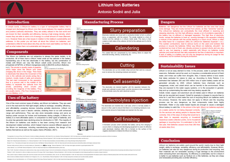 Lithium-Ion Battery Guide | PDF | Lithium Ion Battery | Rechargeable ...