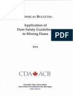 Mining Dams--Application of Dam Safety Guidelines to Mining Dams, 2014