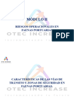 Módulo Ii - I. - A. - Riesgos y Condiciones de Seguridad en Faenas A. - Características Vías de Tránsito