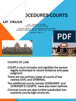 Legal Procedures-Courts of India