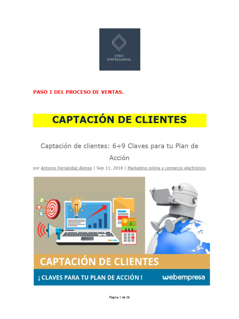 Estrategias para Captar Clientes Efectivamente | PDF | Cliente | Business