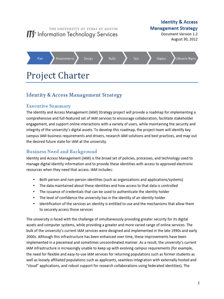 IAM Strategy Roadmap Overview | PDF | Access Control | Computer Access ...