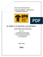 El Perú y Su Política Económica 1