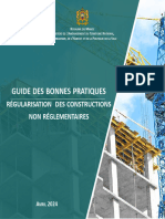 Guide des bonnes pratiques - Régularisation des constructions non réglementaires