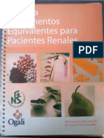 Sistema de Alimentos Equivalentes para Pacientes Renales - Ana Bertha Perez Lizaur Berenice Palacios Gonzalez