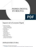 ECONOMIA DIGITAL EN BOLIVIA