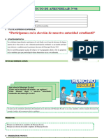 5° Grado - Proyecto de Aprendizaje N°06