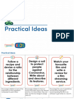 Year 6 Practical Ideas