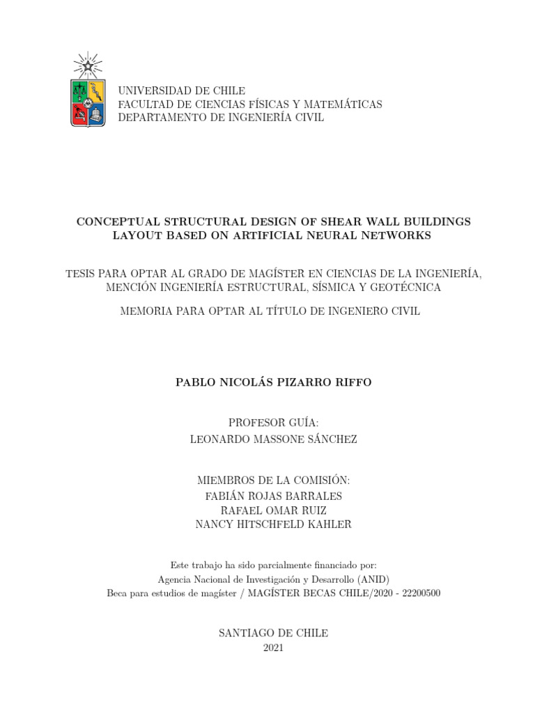 Diseño de Muros de Corte con IA | PDF | Aprendizaje automático ...