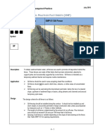 4.3 S C P F S (SMP) : Sediment Control Practices SMP-01 Silt Fence