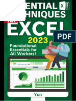Essential Techniques for Excel 2023 Foundational Essentials for All Workers ( etc.) (Z-Library)