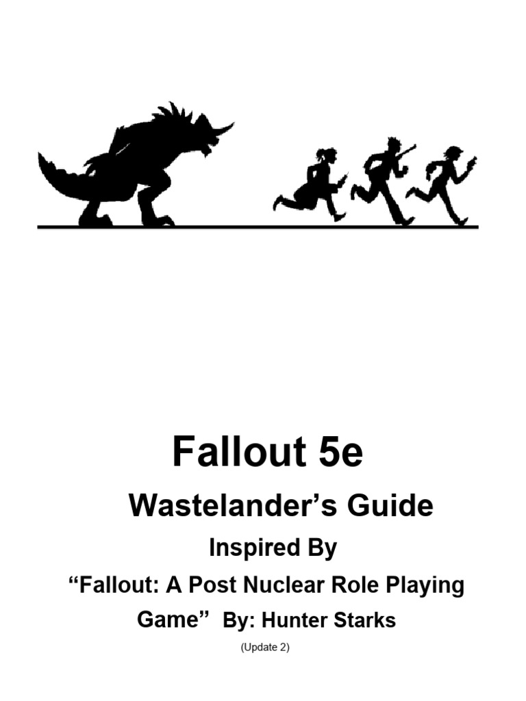 Fallout 5e Wastelander's Guide | PDF